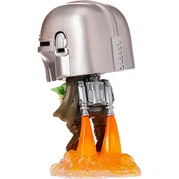 Фігурка Funko Pop! Star Wars:Мандалорець, що летить із малюком 9.6см (50959) [117704] - мініатюра 2
