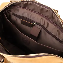 Стильний портфель з якісного текстилю зі шкіряними вставками Vintage 37х28х8 см sum0027464 - мініатюра 11