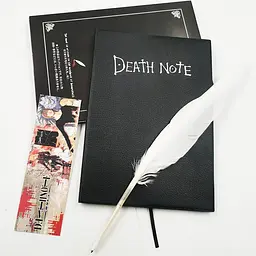 Зошит Смерті death note блокнот аніме-книжка в наборі з ручкою пером для косплею манги - мініатюра 14
