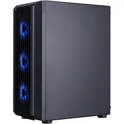 Корпус 1stPlayer H6-BK-4F7 Black [146445] - мініатюра 2