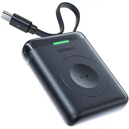 Портативний ЗП Power Bank Baseus EnerFill FW11 for Apple Watch 5W 1640 mAh (E02053) Midnight - мініатюра 2