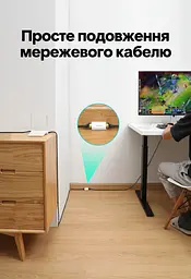 Мережевий з'єднувач UGREEN NW116 RJ45 Cat.6 1000 Мбіт/с білий (20391) - мініатюра 7