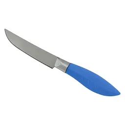 Ніж кухонний для фруктів із пластиковою ручкою 19 см, Kitchen Master Синій 85593