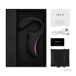 Кліторально-вагінальний звуковий стимулятор Lelo Enigma Cruise Black - мініатюра 9