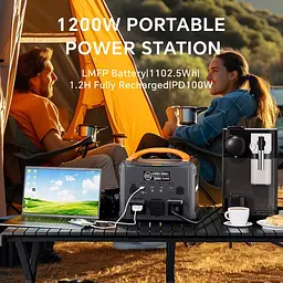 Зарядна станція Newsmy S1210 1200W 1102.5Wh LiFePO4 - мініатюра 3