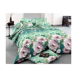 Постільна білизна MirSon Сатин 22-1286-1 Wonderful flowers 2х143х210 (2200004109909)