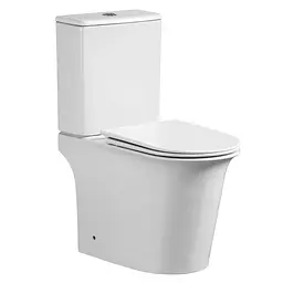 Унітаз-компакт Mixxus Wave-0405-R 630x350x795 мм, Rimless MI6694, Білий