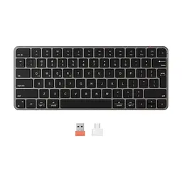 Клавіатура Meetion K210 Bluetooth/Wireless Black (MT-K210MW-A-RUA) - мініатюра 2