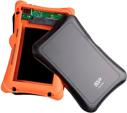 Зовнішня кишеня Silicon Power Armor A30 для HDD 2.5` USB 3.0 Black (SP000HSPHDA30S3K) [80176] - мініатюра 3