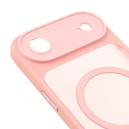 Чехол для Apple iPhone 17 Air, Lush MagCase, розовый, противоударная панель-накладка из TPU и PC, полупрозрачный чехол с MagSafe (с магнитом), с защитой камеры, поддержка беспроводной зарядки, защита всего корпуса, ArmorStandart (ARM87478) - мініатюра 4
