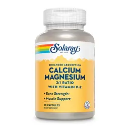 Амінокислоти Solaray (Calcium &) - 90 капсул, для м’язів і нервової системи