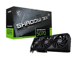 Відеокарта GeForce RTX 5070 12GB MSI Shadow 3X OC (RTX 5070 12G SHADOW 3X OC)
