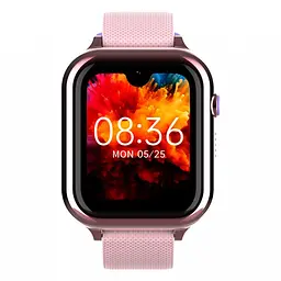 Дитячий смарт-годинник Wonlex KT38 годинник-телефон з відеодзвінком GPS WI-FI і SIM-картою Pink (19135) - мініатюра 2