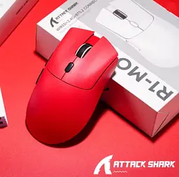 Мишка ігрова бездротова Attack Shark R1 RED - мініатюра 2