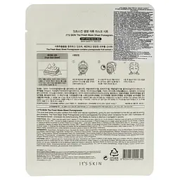 Маска для обличчя тканинна It's Skin The Fresh Pomegrante Mask Sheet, 20 г - мініатюра 2