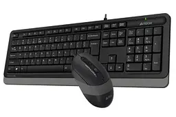 Комплект Fstyler Sleek Multimedia Comfort F1010, Black/Grey, клавіатура+миша A4Tech teh0020657 - мініатюра 4