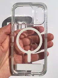 Чохол протиударний ZAGG Gear4 Santa Cruz MagSafe KS Clear Case для iPhone 17 Pro Max Прозорий із підставкою - мініатюра 4
