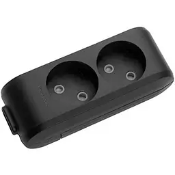 Колодка для подовжувача Panasonic X-tendia 2 гнізда black (WLTB02202BL-UA)
