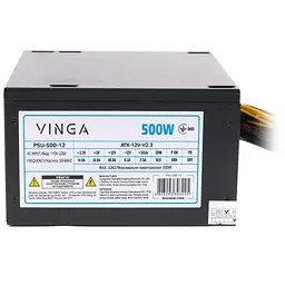 Блок живлення Vinga 500W ОЕМ (PSU-500-12) - мініатюра 11