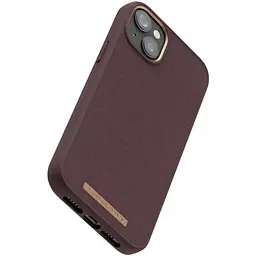 Чохол-накладка Njord Genuine Leather MagSafe Case Dark Brown для iPhone 14 Pro (NA43GL05U) - мініатюра 8