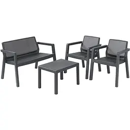 Набір меблів Keter Emily Patio set з подушками графіт - мініатюра 7