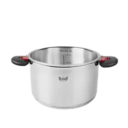 Набір з 3-х каструль Prime Chef 1,6 л, 3,6 л, 6,8 л + лопатка, картоплемялка та ополоник - мініатюра 6