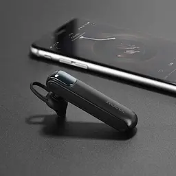 Bluetooth-гарнітура Hoco E37 Gratified Bluetooth Headset (Black) [70775] - мініатюра 4