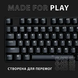Клавіатура Logitech G413 SE UA 920-010437 [81157] - мініатюра 9