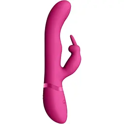 Вібратор-кролик Vive May G-Spot 22 см рожевий