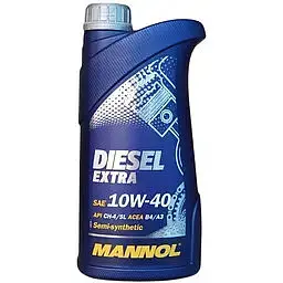 Автомобільна моторна олива MANNOL Diesel Extra 10w-40 1л - мініатюра 2