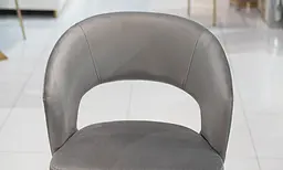 Стілець Prestol Байрон 550x450x800 мм сірий із чорним - мініатюра 7