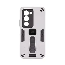 Чехол для Xiaomi Redmi 15 4G, Proover, серый, с подставкой и магнитом, противоударный, ударопрочный, бронированный, панель-накладка, защита всего корпуса, термополиуретан (TPU) + поликарбонат (PC), ArmorStandart (ARM86721)