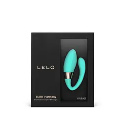 Вібратор для пар Lelo Tiani Harmony, 9 см (бірюзовий) - мініатюра 7