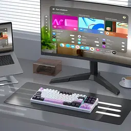 Клавіатура MageGee Light 87 USB Ivory White Switch Purple Jade (6971969728745-UA) - мініатюра 13
