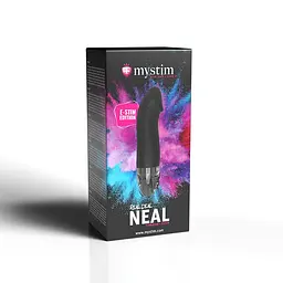 Вібратор з електростимуляцією Mystim Real Deal Neil Black Edition - мініатюра 8