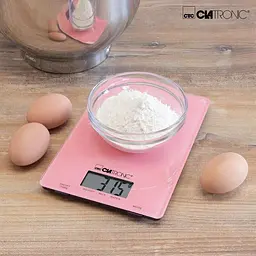 Ваги кухонні Clatronic kw 3626 Pink - мініатюра 5