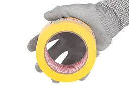 Стрічка малярська Intertool 72 мм х 40 м жовта (в упаковці 2 шт.) - мініатюра 3