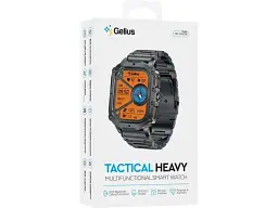 Смарт-годинник Gelius Pro GP-SW016 (Tactical Heavy) Black Chrome - мініатюра 9