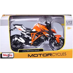 Мотоцикл іграшковий Maisto KTM Super Duke R 1290 в масштабі 1:12 (31101-13065) - мініатюра 10