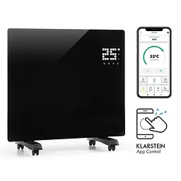 Конвекційний нагрівач Klarstein Bornholm Single Smart 500/1000Вт (10035236) - мініатюра 6