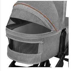 Універсальна коляска 2 в 1 Lionelo Mari Tour Grey Stone, сіра (LO-MARI TOUR 2IN1 GREY STONE) - мініатюра 13