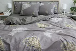 Комплект постільної білизни з компаньйоном Tag Tekstil S542 King Size (Євро maxi) - мініатюра 4