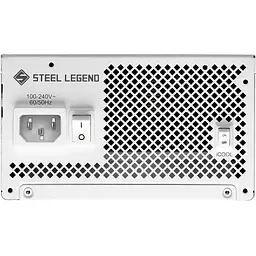 Блок живлення 850W ASRock SteelLegend Білий SL-850GW ATX 3.1 135mm, 80+ Золотистий, Fully Modular, Retail - мініатюра 3