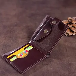 Чоловічий шкіряний гаманець SHVIGEL 10,5х9х0,5 см acs0014985 - мініатюра 9