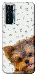 TPU чохол Demsky Cute Yorkie для TECNO Camon 17 Pro