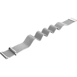 Ремінець BeCover Milanese Style для LG Watch Sport W280A (20 mm) Silver (707699) - мініатюра 4