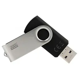 Флеш-накопичувач GoodRam USB3.0 64GB Twister Black (UTS3-0640K0R11)