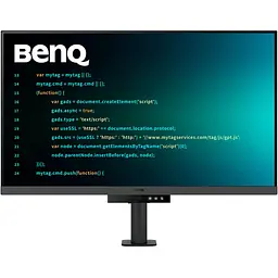 Монітор 31.5" BenQ RD320UA Metallic Grey UHD IPS 60Hz (9H.LMTLA.TBE)