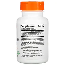 Ашваганда Doctor's Best Ashwagandha 125 mg, 60 вегакапсул - мініатюра 2