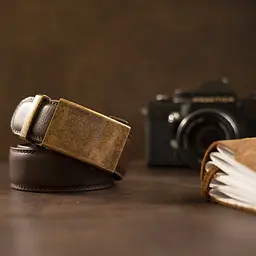 Чоловічий шкіряний ремінь Vintage 115х3,2 см acs0014930 - мініатюра 7